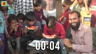 Watermelon challenge तरबूज चैलेंज IN 20 Second  by Satrangi Challengers  2024 [upl. by Lourie]