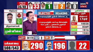 🔴LIVE Tamil Nadu Election Results  மக்களவை தேர்தல் முடிவுகள்  தமிழ்நாட்டில் யார் பலம்  N18ER [upl. by Vicki]