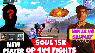 SouL 39 amp 28 Finishes WWCD 🥵 NAKUL 1v4 🔥 SouL New Player Reveal ✅ NiNJA vs SAUMAY😱SouL 15K In Scrims [upl. by Hardy]