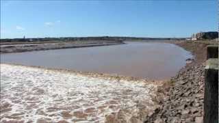 Tidal Bore on a Super Moon [upl. by Oam]