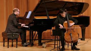 FOSS Capriccio for Cello and Piano  ChamberFest Cleveland 2023 [upl. by Carmelina993]