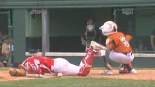 Matthew Reyes collision LLWS 2010 [upl. by Covell570]