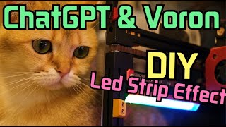 Amazing Try Using ChatGPT to Automatically Generate LED Light Effect Scripts for Voron 3D Printer [upl. by Norag]