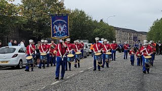 Rutherglen Bluebell Flute Band  Pride of Govan annual band parade 21stSep 2024 [upl. by Tessler32]