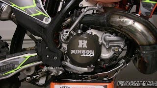 Hinson Clutch Cover Install on my KTM 300 XC [upl. by Relyt]