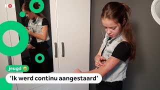 Merel 12 stopte met turnen door de huidaandoening psoriasis [upl. by Adnerak238]