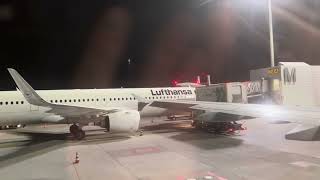 Lufthansa LH1872 Munich to Rome Fiumicino  Pushback taxi and takeoff  Airbus A321  DAIRS [upl. by Pascal]