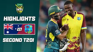 Australia v West Indies 202324  Second T20I [upl. by Ivah]