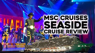 MSC Seaside Cruise Ship Room Food and Entertainment [upl. by Witherspoon690]