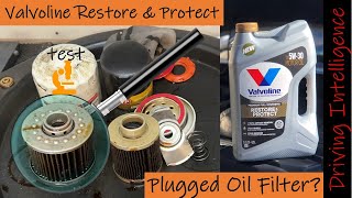 Has Engine Sludge Caused A Plugged Oil Filter Valvoline Restore amp Protect Product Review [upl. by Donavon]