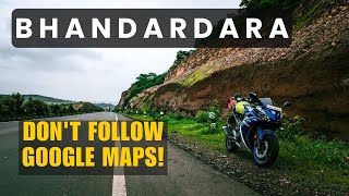 Dont Follow Google Maps To Reach Bhandardara Hosteller bhandardara hosteller ride [upl. by Soinski]