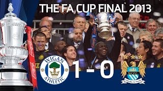 HIGHLIGHTS Wigan Athletic vs Manchester City 10 FA Cup Final 2013 [upl. by Mani]