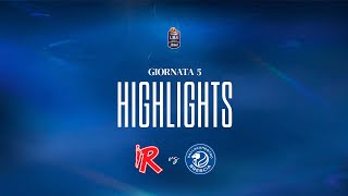 Highlights  UNAHOTELS Reggio Emilia  Germani Brescia  LBA 2425  Giornata 5 [upl. by Airot283]