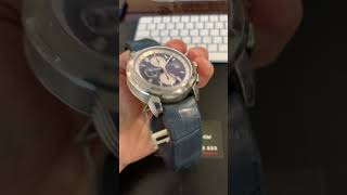 Очень эксклюзивный Hysek limited edition dual time chronograph привезли на обслуживание [upl. by Keyek]