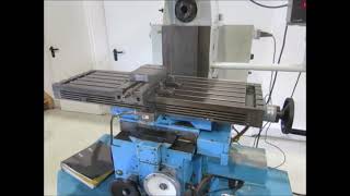 KUNZMANN UF 83 Tool milling machine [upl. by Amberly]