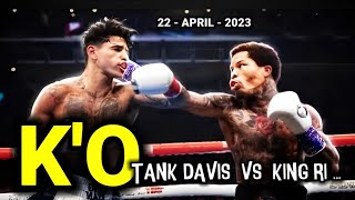 GERVONTA DAVIS VS RIAN GARCIA 🥊🥊 BIG MATCH KO [upl. by Zimmerman892]