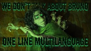 We Don’t Talk About Bruno Camilo‘s Part  One Line Multilanguage  Encanto Reuploading [upl. by Derayne82]