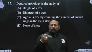 Dendrochronology is the study of [upl. by Hayton]