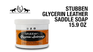 Stubben Glycerin Leather Saddle Soap [upl. by Yousuf]