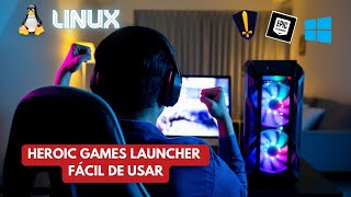 DICA Como instalar Heroic Games Launcher jogos da epic games e de Windows [upl. by Xilef266]