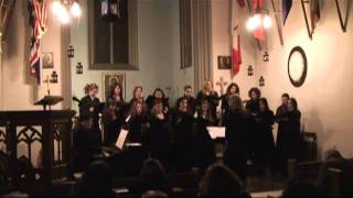 Ambitus Choir A Little Jazz Mass B Chilcott Sanctus Benedictus [upl. by Oniger]