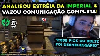 AULA PREMIUM 🔥 FALLEN FAZ ANÁLISE DA IMPERIAL COM COMUNICAÇÃO DO TIME [upl. by Ruy]