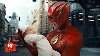 The Flash 2023  Flash Saves the Babies Funny Scene  Movieclips [upl. by Candyce]