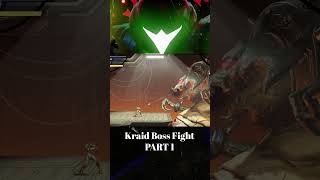 Metroid Dread Kraid Boss Fight Part 1 metroiddread bossfight [upl. by Tnarg221]