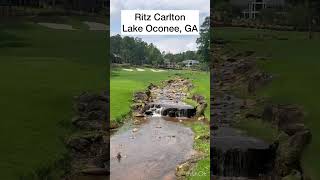 ONE OF MY FAVORITE COURSES  Ritz Carlton at Reynolds Lake Oconee [upl. by Atinoj]