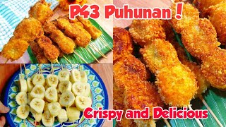 SAGING NA SABA WAG LANG BASTA IPRITO GAWIN PATOK NA NEGOSYO CRISPY CRUNCHY BANANA RECIPE [upl. by Nancee975]