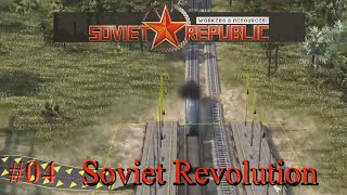 Construction And Coal  Workers amp Resources Soviet Republic 04 [upl. by Ayyidas508]