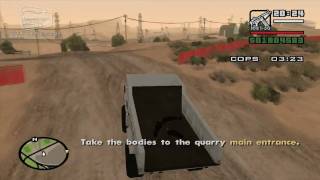 GTA San Andreas  Walkthrough  Quarry Mission 4 HD [upl. by Rosenkranz]