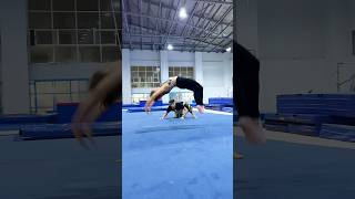 Back Handspring Flik Flak Tutorial 🔥 gymnastics acrobatics olympics [upl. by Ebneter]