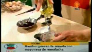 hamburguesas de semola con mayonesa de remolacha pt3 201109073gp [upl. by Power781]