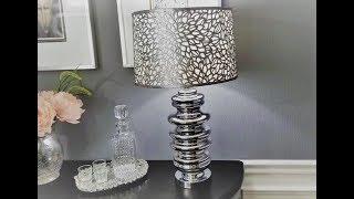 Lampshade Upgrade Using Placemats [upl. by Roxanne]