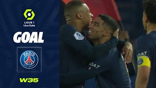 Goal Achraf HAKIMI 33  PSG PARIS SAINTGERMAIN  AC AJACCIO 50 2223 [upl. by Imogene]