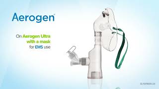 Aerogen Ultra with a Mask for use in the Emergency Services [upl. by Melly]