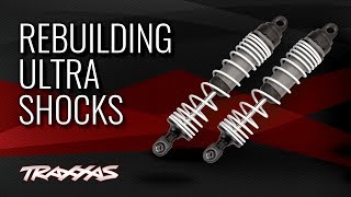 Rebuilding Ultra Shocks  Traxxas Support [upl. by Swehttam]