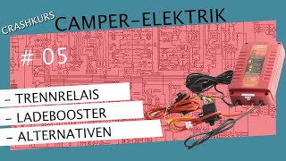 CamperElektrik DIYCrashkurs Teil 5 Ladebooster Praxis [upl. by Denver]