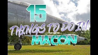 Top 15 Things To Do In Macon Georgia [upl. by Lach]