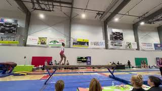 Ariana Goodwin Phenom L10 Beam 2024 Illinois State [upl. by Eudo]