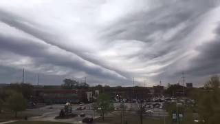 Exceptional display clouds and gravity waves [upl. by Cassella]