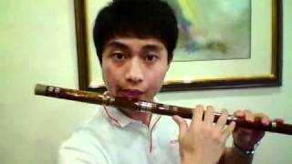 Comparism of D key Qudi Chinese Bamboo Flute Dizi [upl. by Alamat929]