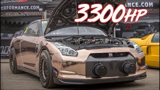 3300HP Alpha Queen GTR 228MPH  Worlds Most Powerful GTR [upl. by Yregerg410]