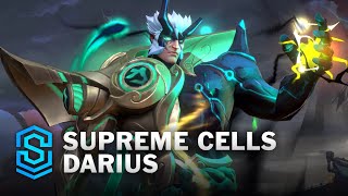 Supreme Cells Darius Wild Rift Skin Spotlight [upl. by Nair930]