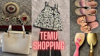 What Did I Shop from TEMU  Unboxing TEMU Shopping Haul 2024 [upl. by Nohtahoj]