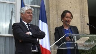 French Presidents expartner Segolene Royal enters new cabinet [upl. by Eadie]