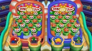 Mario Party 7  All 2vs2 Minigames [upl. by Nehtan226]