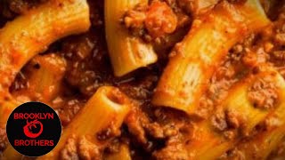 How to Make Sausage Rigatoni l Easy Bolognese Recipe [upl. by Clarhe]