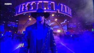 Undertaker makes his entrance WrestleMania 27 [upl. by Rico]